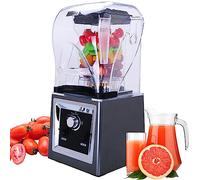 TAHALI Blender Smoothie Maker, 2000W Powerful Blender, 2L Commercial Soundproof Multi-function Smoothie Blender, with 25000 RPM High-Speed Blender, for Ice/Fruits