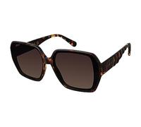 TAHARI Women Th892 Sunglasses, Tortoiseshell, 65 mm