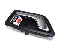 TAHDP Car Interior Door Handle For Hyundai For Getz For Click TB 2002-2009 Chrome Inner Inside Handles Left Right Door Handle Cover Bowl(Right)