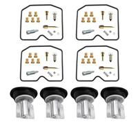 TAHDP Motorcycle Carburetor Repair Kit For Kawasaki ZEPHYR 1100 ZR1100 1992-1996 Carb Rebuild Plunger Diaphragm And Float Parts Part Set(Color 6)