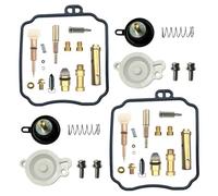 TAHDP Motorcycle Carburetor Repair Kit For V-STAR DRAGSTAR XVS650 Rebuild Float Diaphragm Aircut Throttle Screw Set Parts Part Set(Color 1)