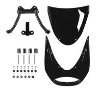 TAHDP Motorcycle Headlight Windscreen Cover For BMW R 18 2020-2024 Headlamp Front Cowl Fairing Windshield Wind Deflectors Front Shield Screen(Smoke)