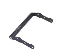 TAHDP Motorcycle SMART Phone Holder For H&onda CB500X CB 500X CB500 X 2015-2023 GPS Navigation Plate Bracket Handlebar Adapt Bracket Bar Phone Stand(BLACK 1)