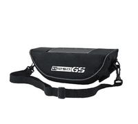 TAHDP Portable Travel Storage Bags Motorcycle Handlebar Waterproof Dustproof Bags for BMW R1200gs R1250gs Adv Repair Tool Placement Bag Riding SaddleBag (Black 1)