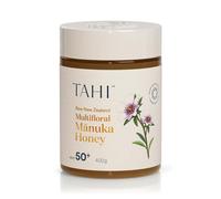 Tahi MGO 50+ Multifloral Raw Manuka Honey New Zealand - 100% Sustainable and Natural - Non-GMO, Glyphosate-Free and Gluten-Free - New Zealand Manuka Pure Honey - 400gr.