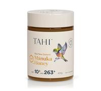 Tahi Raw Manuka Honey New Zealand UMF 10+ Certified (MGO 263+) - 100% Sustainable, Monofloral and Natural Honey - Non-GMO, Glyphosate-Free and Gluten-Free - New Zealand Manuka Pure Honey - 400gr.