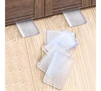 Tahikem 8 Pcs Plastic Clear Table Shims, Level Wedge for Home Furniture, Have Extreme Weight Capacity, Weather Resistant, Levelers for Wobbly Uneven Floors Fixing Door Stops (Transparent)