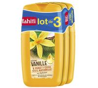 Tahiti 3 x 250ml Coconut Oil & Vanilla Natural Moisture Body Wash Bottle