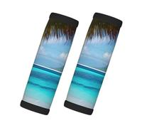 Tahiti Beach Print Wraps Luggage Id Tags Door Handle Travel Essentials Luggage Handle Wrap Grips