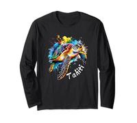 Tahiti French Polynesia/Sea Turtle Tahiti Long Sleeve T-Shirt