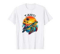 Tahiti French Polynesia/Sea Turtle Tahiti Value Graphic T-Shirt