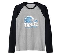 Tahiti French Polynesia Tahiti Raglan Baseball Tee