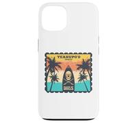 Tahiti Surfing Palms Beach Sun Polynesia Teahupoo Pacific Case for iPhone 13