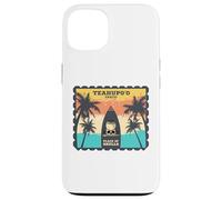 Tahiti Teahupoo Surfing Palms Polynesia Surf Gift Souvenir Case for iPhone 13