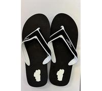 Tahoe Marine Supply Premium Flip Flops - Comfortable Beach Sandals with Lake Tahoe Design - Lightweight, Durable, and Water-Resistant. Designed by people who live, work, and play on the water. Black