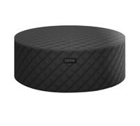 Tahoe Round Energy Save Thermal Hot Tub Cover - 4/6 Person Wave Spas Black 4 Person