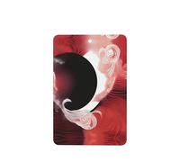 Tai Chi Abstract Pattern Pattern Car Air Fresheners 6 Pcs Rectangle Hanging Aromatherapy Tablets Scented Fresheners For Bedroom Bathroom