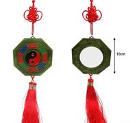 Tai Chi Bagua Pendant for Feng Shui Decorative Mirror for Home and Car, Harness Positive Energy