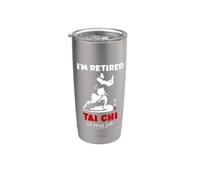 Tai Chi Beginner/Tai Chi Student / 'Tai Chi is My Job!' Stainless Steel Insulated Tumbler