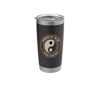 Tai Chi Beginners Funny Saying Yin/Yang Design Stainless Steel Insulated Tumbler