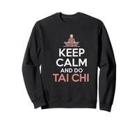 Tai Chi Body Mind Wellness Meditation Keep Calm and Do Sweatshirt