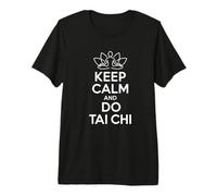 Tai Chi Body Mind Wellness Meditation Keep Calm Spiritual Premium T-Shirt