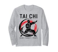 Tai Chi Chuan Chinese Martial Arts Meditation Long Sleeve T-Shirt