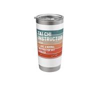 Tai Chi Chuan Instructor Chinese Martial Arts Stainless Steel Insulated Tumbler