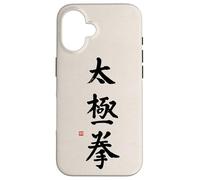 Tai Chi Chuan Original Chinese Calligraphy Tai Chi Kanji Art Case for iPhone 16