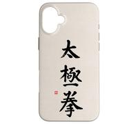 Tai Chi Chuan Original Chinese Calligraphy Tai Chi Kanji Art Case for iPhone 16 Plus