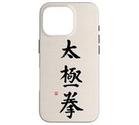 Tai Chi Chuan Original Chinese Calligraphy Tai Chi Kanji Art Case for iPhone 16 Pro