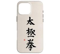 Tai Chi Chuan Original Chinese Calligraphy Tai Chi Kanji Art Case for iPhone 16 Pro Max