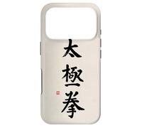 Tai Chi Chuan Original Chinese Calligraphy Tai Chi Kanji Art Case for iPhone 17 Pro