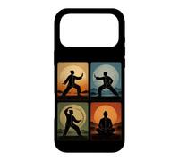 Tai Chi Collage Retro Sunset Spiritual Wellness Martial Arts Case for iPhone 17 Pro Max