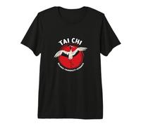 Tai Chi Crane Balance Calm Strength - Qigong Tai Chi Premium T-Shirt