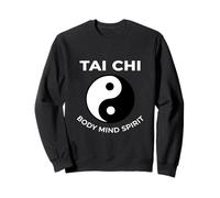 Tai Chi for Mind Body Wellness Yin Yang Sweatshirt