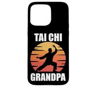 Tai Chi Grandpa Mindful Movement Martial Arts Fitness Senior Case for iPhone 15 Pro Max