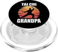 Tai Chi Grandpa Mindful Movement Martial Arts Fitness Senior PopSockets PopGrip for MagSafe