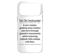Tai Chi Instructor Case for iPhone 17 Pro Max