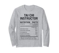 Tai Chi Instructor Facts Long Sleeve T-Shirt