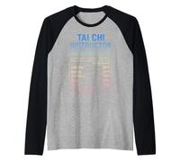 Tai Chi Instructor Facts Raglan Baseball Tee