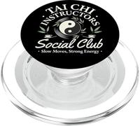 Tai Chi Instructor Social Club PopSockets PopGrip for MagSafe