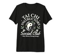 Tai Chi Instructor Social Club Premium T-Shirt