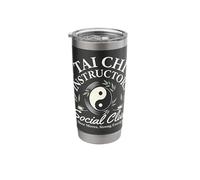Tai Chi Instructor Social Club Stainless Steel Insulated Tumbler