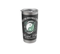 Tai Chi Instructor Social Club Stainless Steel Insulated Tumbler