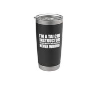 Tai Chi Instructors/Tai Chi Beginners/Tai Chi Teachers Stainless Steel Insulated Tumbler