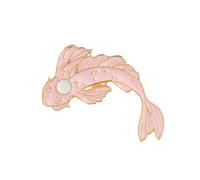 Tai Chi Koi Fish Carp Fish Brooch Enamel Cartoon Children Gift Style 2 Convenient and Durability