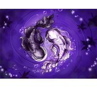 Tai Chi Koi Jigsaw Puzzles for Adults 1000 piece, puzzle for Adults 19.7x29.5 inch, DIY Craft puzzles for Home Decoration Gifts,Puzzle Perfect for Game