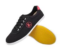 Tai Chi Kung Fu Shoes,Shaolin Shoes,Trainer Wing Chun Shoes,Taekwondo Karate Training Shoes,canvas,Unisex,Men Women,Non-Slip,Light,Breathable,for Qi Gong,Ground Indoor And Outdoor