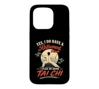 Tai Chi Martial Arts Meditation Funny Design Case for iPhone 15 Pro